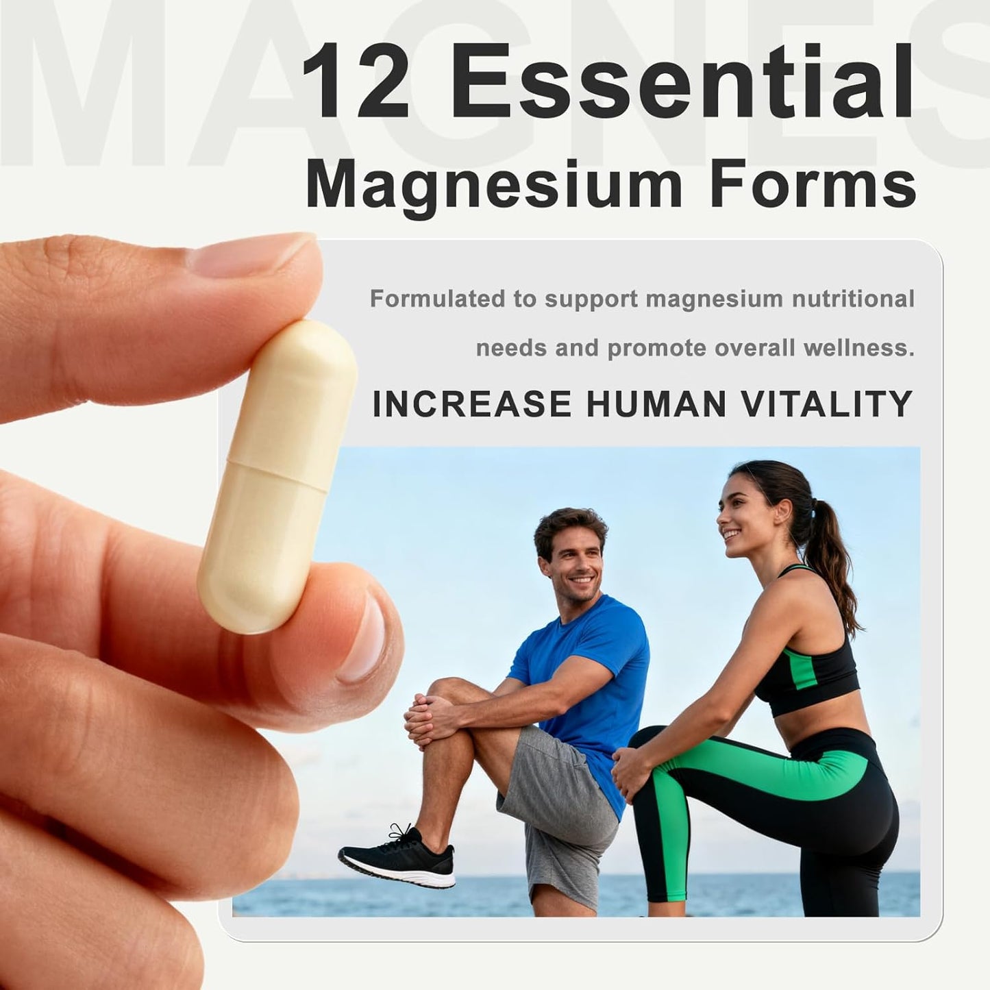 Magnesium 12-IN-1 Complex Capsules